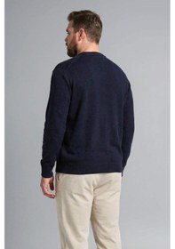 Resim Defacto Boxy Fıt Bisiklet Yaka Pike Sweatshirt H1001ax26spbk81 Siyah-bk81 