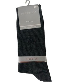 Resim Picadilli Cotton Dikişsiz Erkek Çorabı 2Li Paket Füme (533438202)-40-44-Füme 