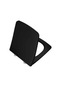 Resim 132-483r009-vitra Metropole Slim Etekli Soft Klozet Kapağı Duroplast - Mat Siyah 
