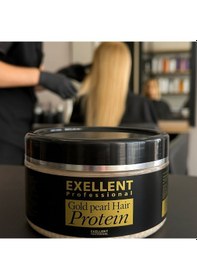 Resim Exellent Professıonal Gold Pearl Hair Protein 