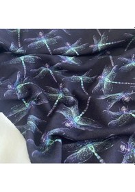 Resim 3 İplik Baskılı Kumaş Yusufçuk Çok Renkli 