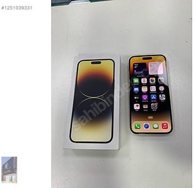 Resim Apple iPhone 14 Pro Max İkinci El TR | 128 GB | Altın 
