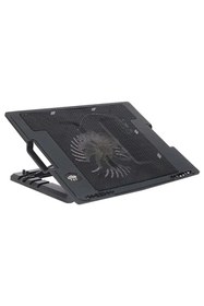Resim Renvox Işıklı Notebook Soğutucu Stand - 5 Kademeli Ayarlı Fanlı Laptop Cooler – NB339 