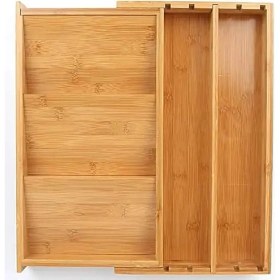 Resim Lidyahan Store Bambu Çekmece Düzenleyici, Kaşıklık Organizer 