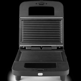 Resim Mini Waffle ve Tost Makinesi, Siyah, Kompakt ve Pratik Tasarım 