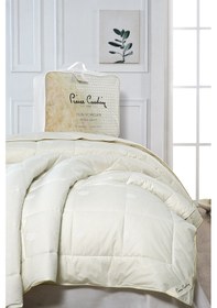 Resim Pierre Cardin Yün Yorgan King Size Beyaz 