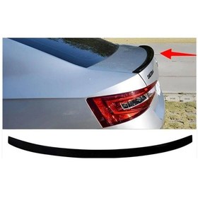Resim Skoda Suberb Bagaj Üstü Piano Black Spoiler 2015-2019 İthal 