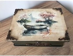 Resim Ariestasarım ASANSÖRLÜ TAKI KUTUSU Kahverengi 19 x 26 