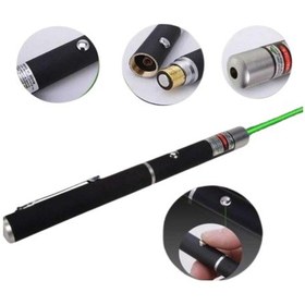 Resim Yeşil Lazer Pointer Güçlü Işın Uzun Menzil Ve Kompakt Tasarım 