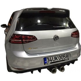 Resim Volkswagen Golf 7 2012 - 16 Uyumlu Yedek Parça R400 Difüzör Plast 