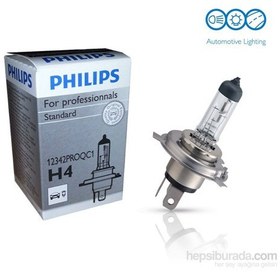 Resim Philips H4 ProQuartz Standart Ampül 