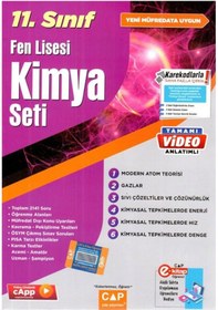 Resim Çap Yayınları 11.Sınıf Fen Lisesi Kimya Seti 