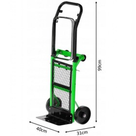 Resim BALATLI Çok Amaçlı İki Yönlü Kullanılabilir Portatif Taşıma Arabası 90 kg 