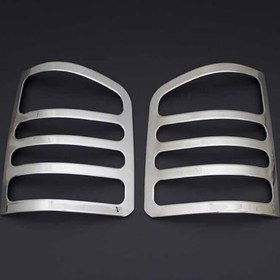 Resim Omsa Line VW T5 Transporter ile uyumlu Krom Stop Çerçevesi 2003-2014 Arası 
