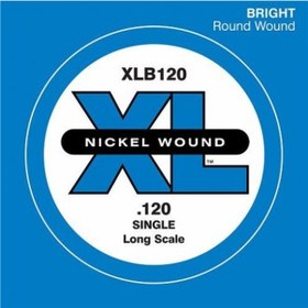 Resim D'Addario Nickel Wound Single Long Scale .120 - XLB120 Bas Gitar 