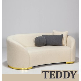 Resim Mobetto Teddy Ikili Koltuk-Krem 