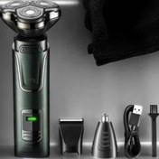 Resim Genel Markalar Çok Renkli 3'lü Saç ve Sakal Bakım Seti, Vücut, Burun ve Kulak Tüy Alma 