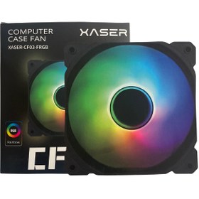 Resim XASER Cf03 Frgb Kasa Fanı 12 Cm 