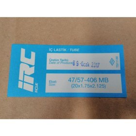Resim IRC İç Lastik 20x1.75x2.125 (47/57-406 Mb) (8606) 