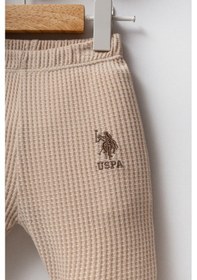 Resim U.S. Polo Assn. U.s. Polo Assn Erkek Bebek Krem Takım Usb2589-c-v1 Krem 