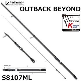 Resim Tailwalk Outback Beyond 269cm. Max. 28gr. Teleskopik Kamış 