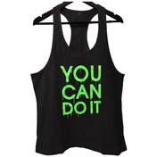 Resim Top Glory Youcan Fitness Gym Tank Top Sporcu Atleti (532147634) Siyah 