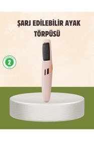 Resim Epilons İki Hızlı Elektrikli Ayak Törpüsü Pürüzsüz Topuk Bakımı 