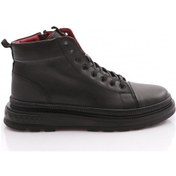 Resim Dgn 18473 Erkek Bağcili Casual Bot Siyah Benfica Siyah 