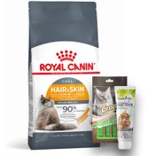 Resim Royal Canin Hair Skin Hassas Tüylü Kedi Maması 10 Kg + Crocus Cream 4x15 Gr + Garden Mix Paste 