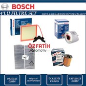 Resim Citroen Berlingo 1.6 Hdi Euro5 Bosch Filtre Bakım Seti 2011-2019 