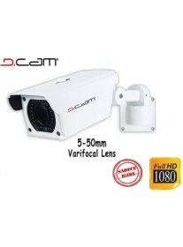 Resim D-IR05 Beyaz Kasa 2.0MP 80 Metre Görüş Mesafeli Güvenlik Kamerası 