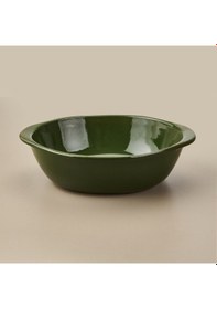 Resim Berlin Fırın Kabı - Yeşil - 31x25 Cm Çok Renkli 