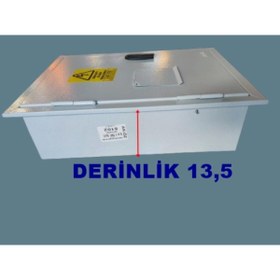 Resim aköz AKÖZ 1 Trifaze Sayaçlı 6 Otomatlı Sıva Altı Pano 