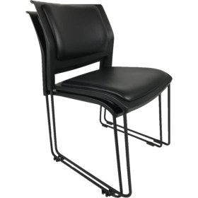 Resim Goldsit Mars Sandalye 62 B (Siyah Deri) - 2 'li Set 