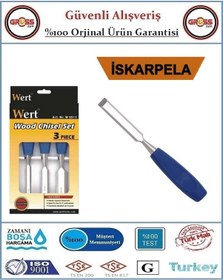 Resim Wert Profesyonel İskarpela Seti - 3 Parça 