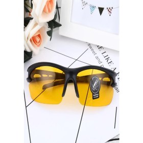 Resim Prime Rüzgar Korumalı UV400 Anti Far Gece Görüş Gözlüğü Motosiklet ve Bisiklet Gözlüğü Plaj Gözlüğü 