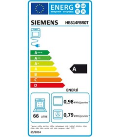 Resim Siemens HB514FBR0T 66 LT Ankastre Fırın 