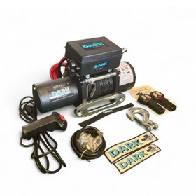 Resim Dark VİNÇ 6000LB SENTETİK HALATLI 12V VİNÇ 