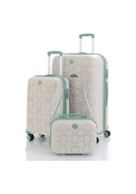 Resim Mçs Polipropilen 3lü Valiz Seti Büyük & Kabin & Makyaj V376 S23sy1000053-set 10730 3'lü Set Çok Renkli 