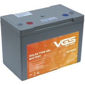 Resim VGSBATTERY VGS BATTERY 12V 80Ah SOLAR JEL AKÜ 