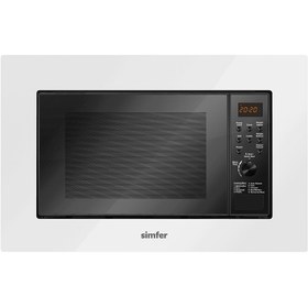 Resim Simfer MD2360 23 Lt Beyaz Ankastre Mikrodalga Fırın 