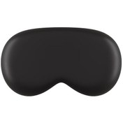Resim Vision Pro Vr Kulaklık İçin Toplu Satın Al Silikon Kılıf Çizilmez Toz Geçirmez Koruyucu Kapak - Siyah 