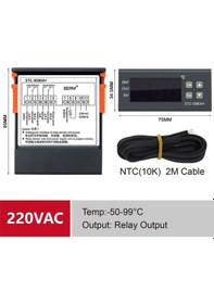 Resim Stc-8080a+ Dijital Sıcaklık Kontrol Cihazı Soğuk Hava Deposu 