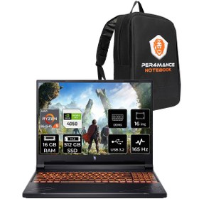 Resim ACER Nitro V 16 R5 8645HS 16GB 512GB SSD RTX4050/6GB 85W 16'' WUXGA 165Hz FDOS Gaming Laptop & ÇANTA 