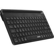 Resim Everest KB-BT66 Siyah 2.4g+Bt1+Bt2 Üçü Bir Arada 3 In 1 Q Kablosuz Klavye 