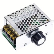 Resim Profesyonel 4000W 220V Gerilim Regülatörü Hız Kontrolörü ile - Yüksek Güçlü SCR Termostat, 20-Pin Bağlantı Kablosu, 80+ Bronz Verimlilik, PC ve Endüstriyel Kullanım için Kompakt Tasarım, Elektrik Motoru için Gerilim Regülatörü, Elektronik Hız Kontrolü, Dayanıklı Yapı, Güvenilir Performans, Hız Kontrol Cihazı, Endüstriyel Uzmanlar, Şık Metalik Kaplama, Sağlam Yapı, Yüksek Performanslı Cihaz 