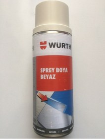 Resim Würth Tampon Boyası Oto Boyası Kirli Beyaz 400 ML Krem Beyazı 
