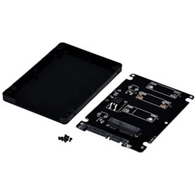 Resim Alfais 4301 mSata SSD To 1.8 2.5 inç Sata Mini HDD 1.8 Disk Çevirici Kutusu 