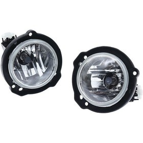 Resim 1 Çift Led Sis Lambası Ön Tampon Sis Lambası Ampulü Şeffaf Lens 