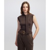 Resim İpekyol Fular Efektli Kadın Tişört (IW6250070064) 